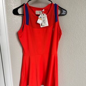 Original Penguin Bold Red Tennis Dress